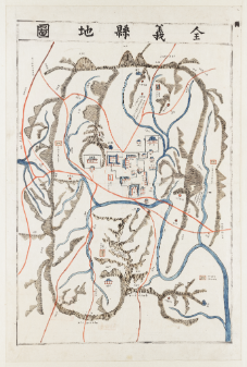 1872년 지방지도